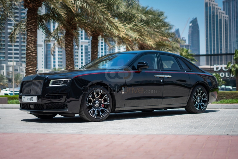 Black Rolls Royce Ghost Black Badge 2022