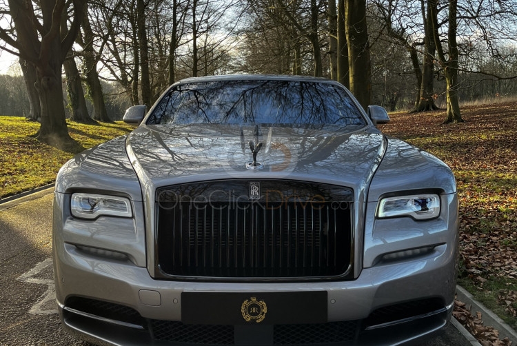 Gray Rolls Royce Wraith Black Badge 2022
