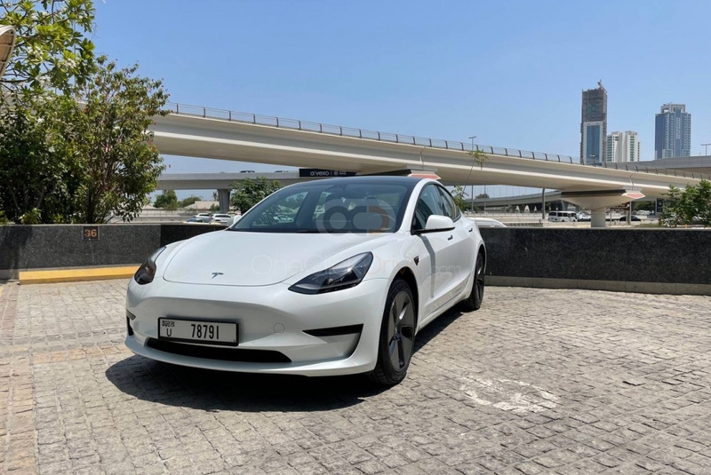Bianco Tesla Model 3 Standard Plus 2022