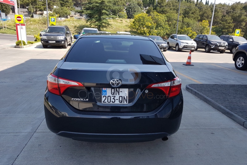 Noir Toyota Corolle 2014