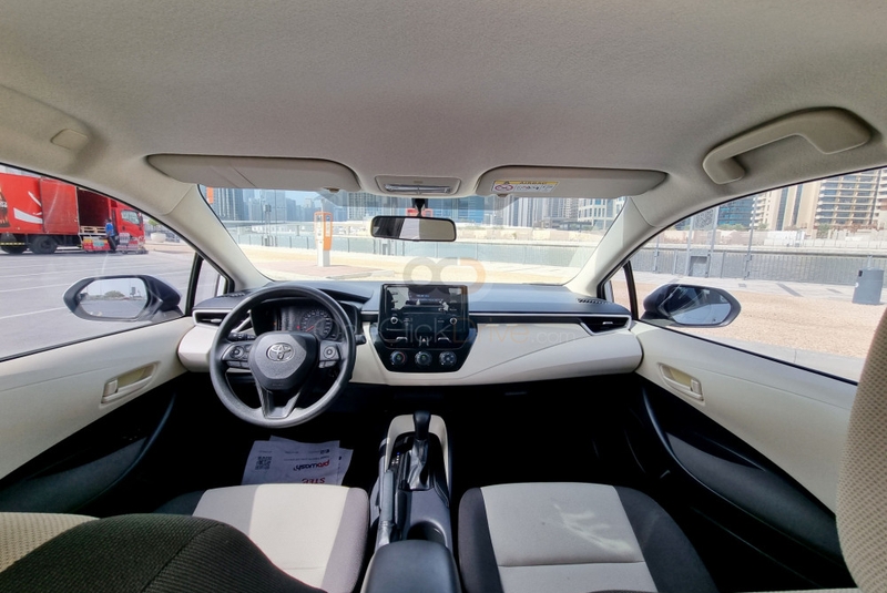 Blanco Toyota Corola 2021