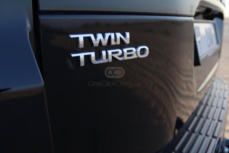 Black Toyota Land Cruiser Twin Turbo 2023