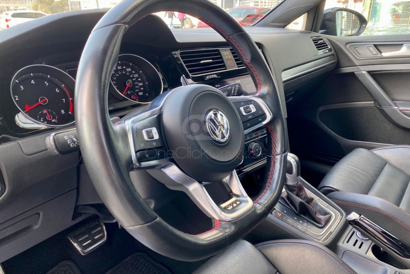 Dark Gray Volkswagen Golf 7 2019