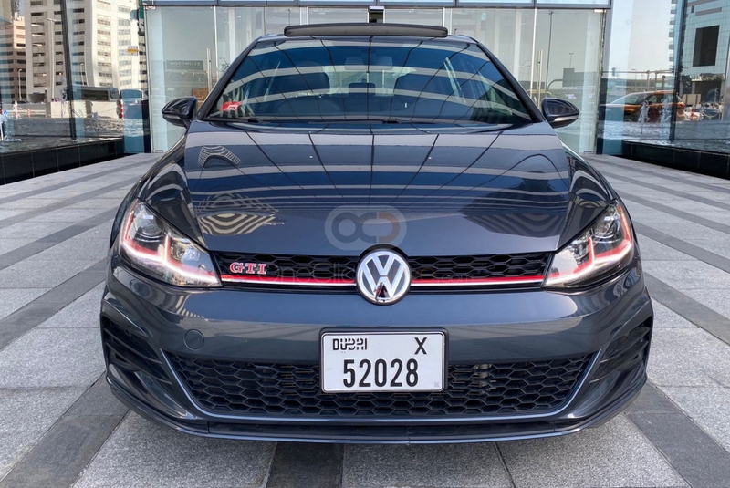 Dark Gray Volkswagen Golf 7 2019