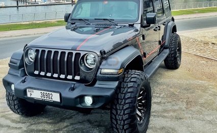 Rent Jeep Wrangler Special Edition 2021 Car in Dubai at AED 700/day & AED  15000/month