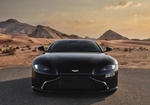 Black Aston Martin Vantage 2021