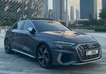 Gray Audi S3 2021