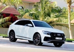 White Audi Q8 S Line Kit 2021
