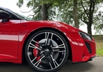 Red Audi R8 Performance Spyder 2022