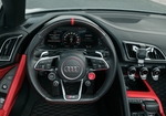 White Audi R8 Spyder 2020