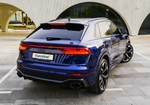 Blauw Audi RS Q8 2022