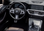 Black BMW 420i Convertible 2022