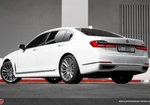 White BMW 730Li 2022
