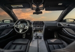 Siyah BMW 840i Büyük Coupe 2020