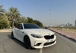 White BMW M2 Competition 2020