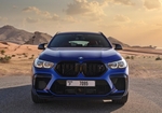 Blu BMW X6 M Competition 2022