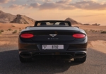 Siyah Bentley Continental GT Cabrio 2021