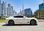 Bianco Bentley Continental GT 2021