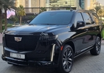 Black Cadillac Escalade Platinum Sport 2021