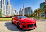 Red Chevrolet Camaro RS Convertible V4 2020