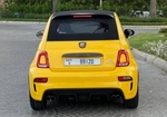 Yellow Fiat Abarth 2020