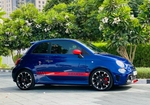Blauw Fiat Abarth 2021