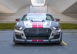 Silver Ford Mustang EcoBoost Convertible V4 2019