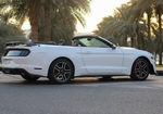 White Ford Mustang EcoBoost Coupe V4 2020