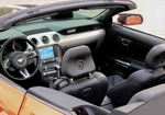 Orange Ford Mustang EcoBoost Convertible V4 2016