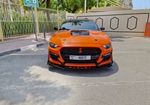 Oranje Ford Mustang Shelby GT500 Convertible V8 2020