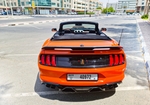 Oranje Ford Mustang Shelby GT500 Convertible V8 2020