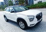 White Hyundai Creta 2022
