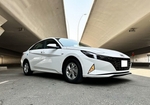 White Hyundai Elantra 2022