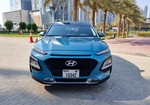 Sapphire Blue Hyundai Kona 2019