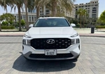 White Hyundai Santa Fe 2023