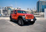 Red Jeep Wrangler 2022