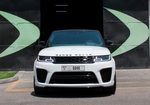 Weiß Landrover Range Rover Sport SVR 2020