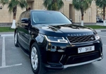 Schwarz Landrover Range Rover Sport Supercharged V6 2018