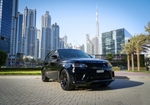 Black Land Rover Range Rover Sport 2021