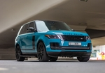 Saffierblauw Landrover Range Rover SE 2019