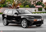 Schwarz Landrover Range Rover Velar 2021