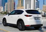 White Mazda CX5 2020