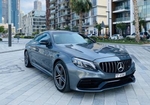 Gri Mercedes Benz AMG C63 S Coupe 2020
