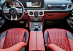 红色的 奔驰 AMG G63 2021