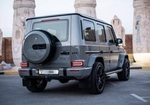 Gray Mercedes Benz AMG G63 Double Night Package 2021