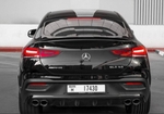 Matte Black Mercedes Benz AMG GLE 53 2021