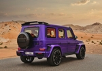 Фиолетовый Мерседес Бенц Брабус AMG G63 700 Widestar 2021 г.