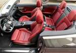 Red Mercedes Benz C200 Convertible 2021