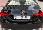 Black Mercedes Benz C200 2022