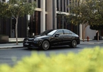 Black Mercedes Benz C200 2023